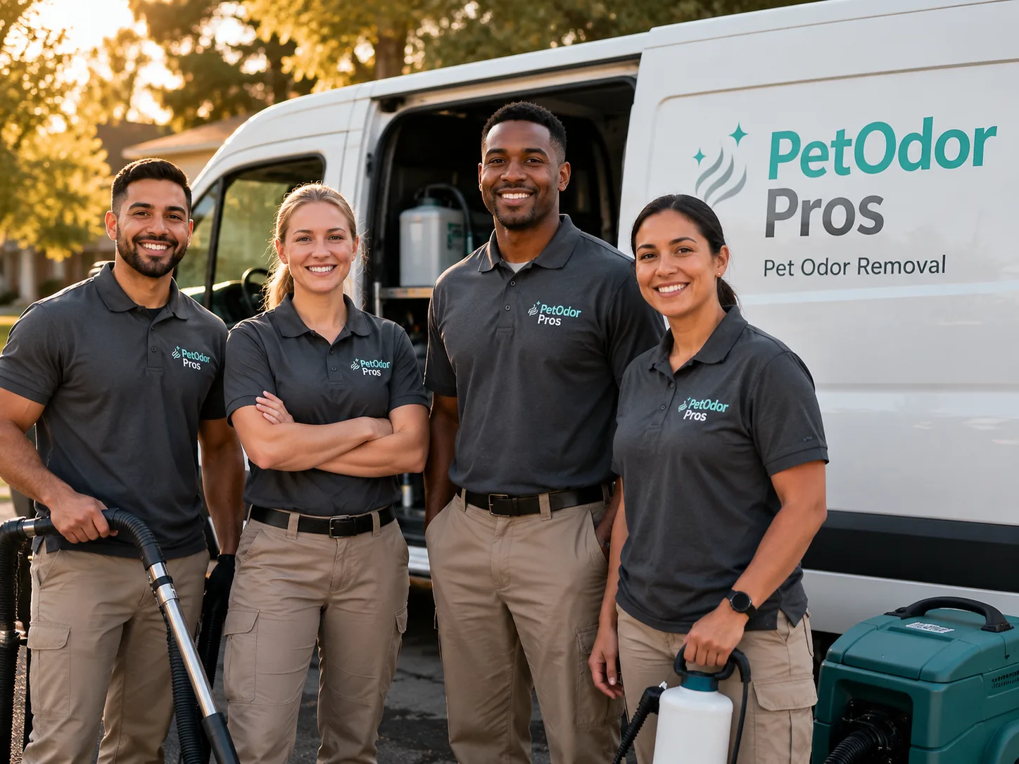 Pet Odor Removal team serving Bradley, ME